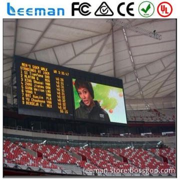 hot sale sexy perimeter led sign for football stadium Leeman P10 Led display